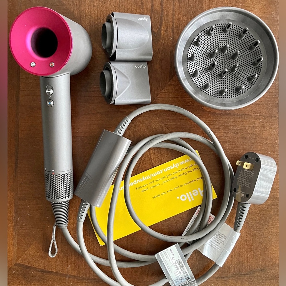 Dyson Supersonic Fuchsia Hairdryer